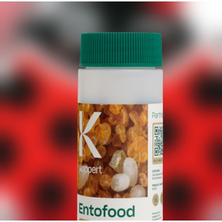Entofood 10 (Ephestia kuehniella) alimento plagas tomates